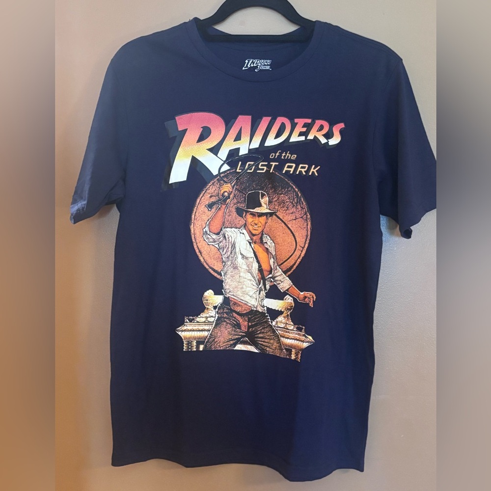 Raiders of the Lost Ark Navy Blue T-Shirt Youth XXL